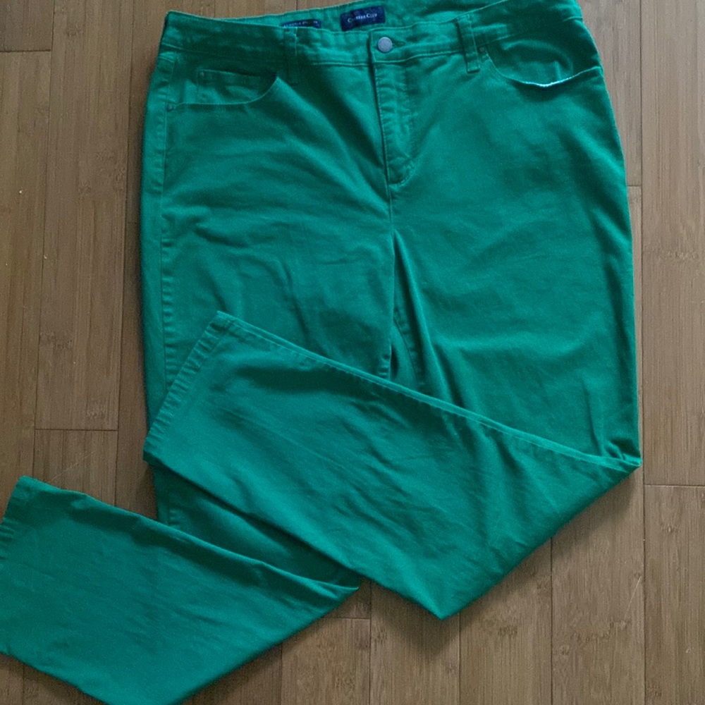 Charter Club Green Jeans